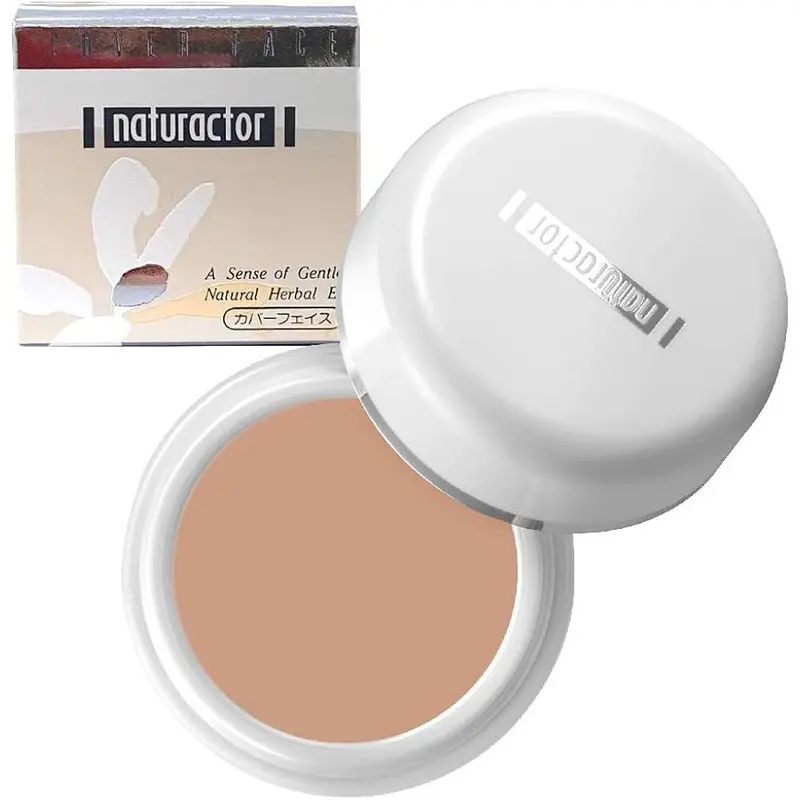 Naturactor Coverface Cream Foundation – High-Coverage, Buildable Finish, 20G 1