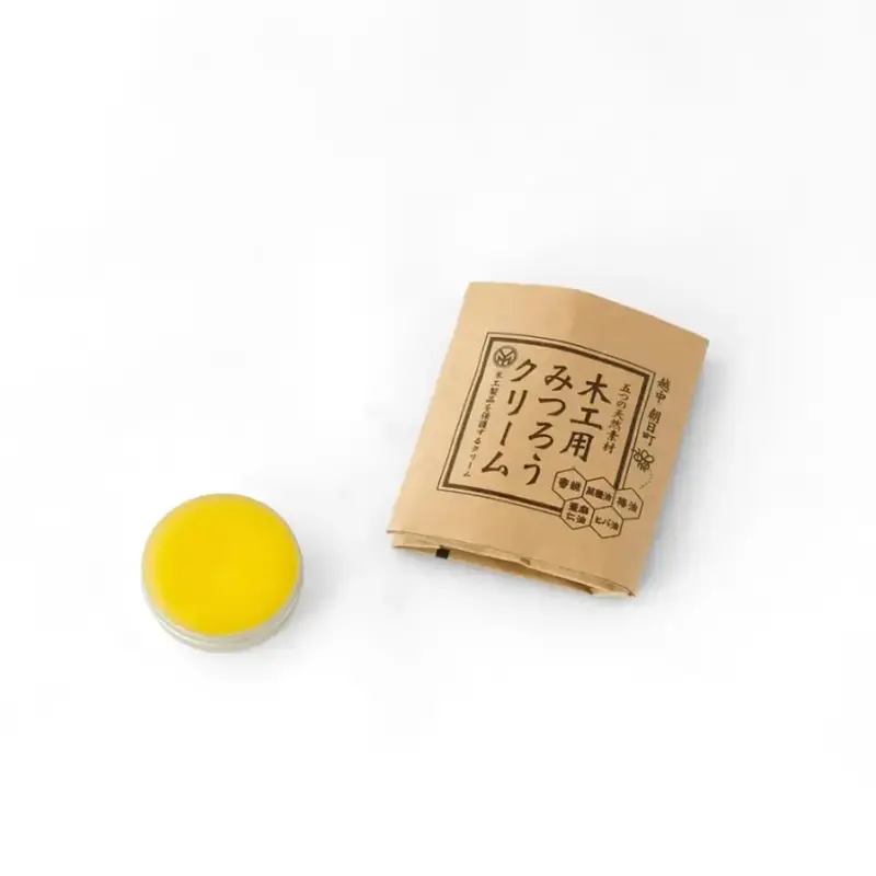 Natural Beeswax Wood Finish Cream – Non-Toxic Furniture Polish, 10G 1