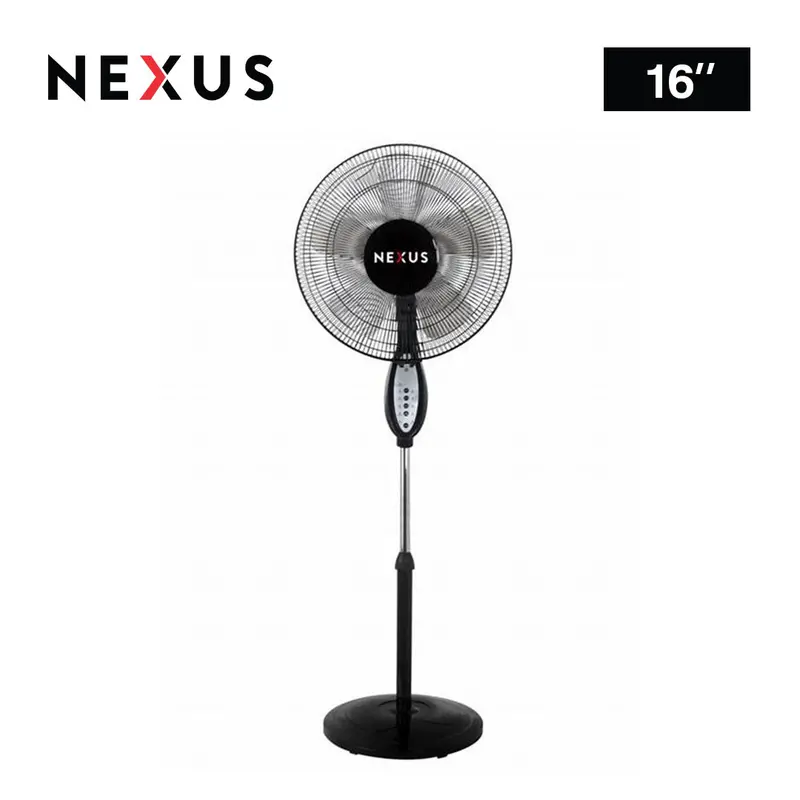 Nexus 16-Inch Standing Fan – Nx-6416 (Black) 1