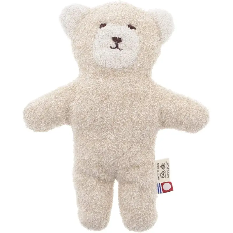 Orim Imabari Organic Cotton Teddy Bear – Ultra-Soft 21Cm Plush Toy 1
