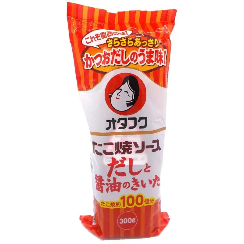 Otafuku Takoyaki Sauce – Sweet & Savory Japanese Seafood Topping, 300G 1