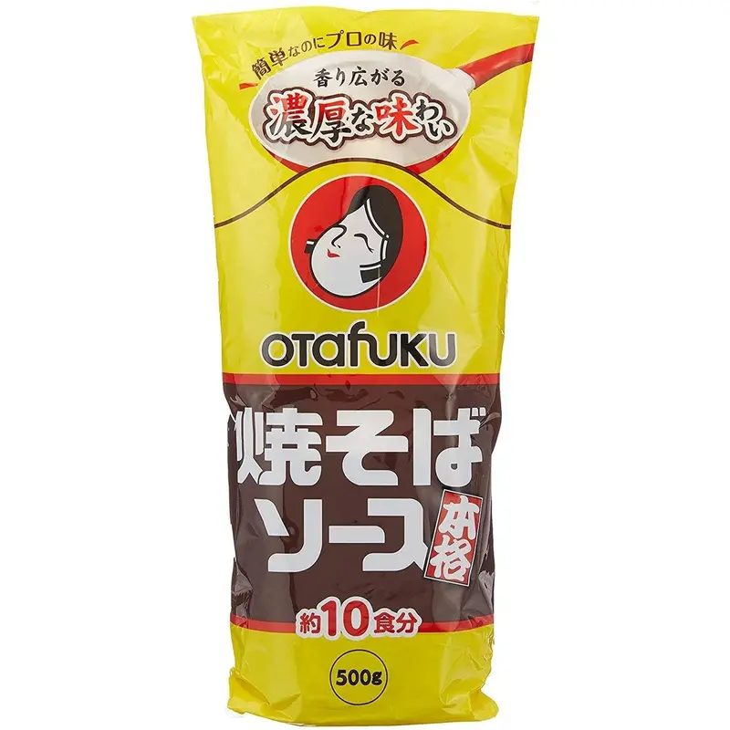 Otafuku Yakisoba Stir-Fry Sauce – Umami-Rich Noodle Seasoning, 500G 1