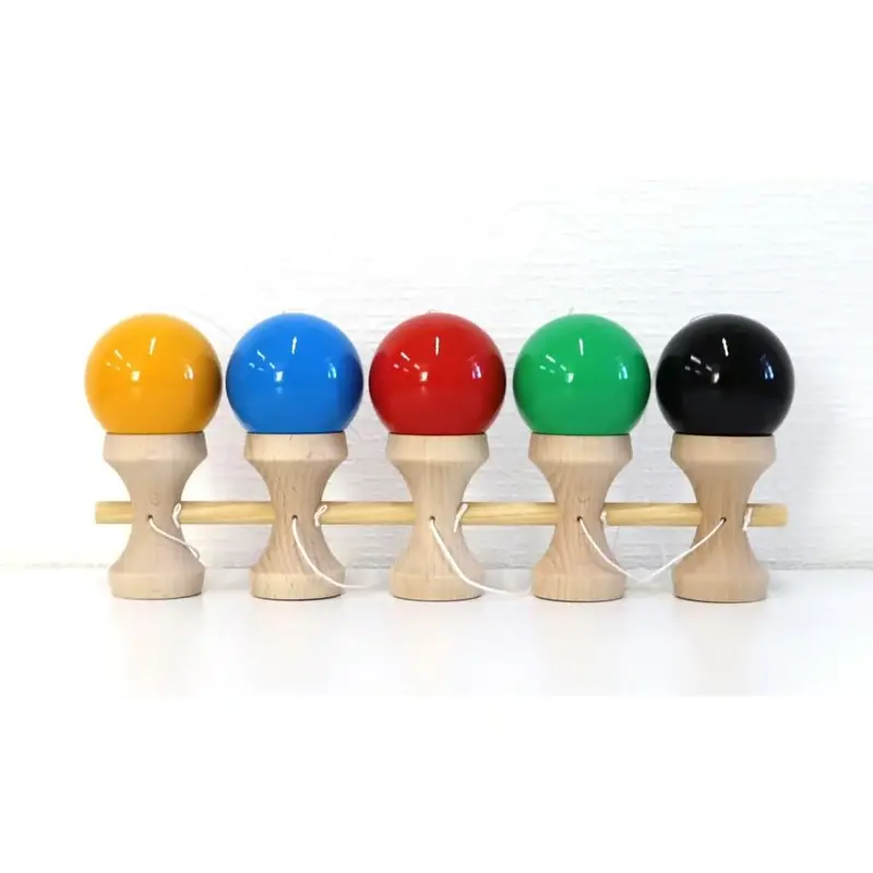 Ozora 5-Cup Kendama – Traditional Japanese Skill Toy With Cup-And-Ball Design 1