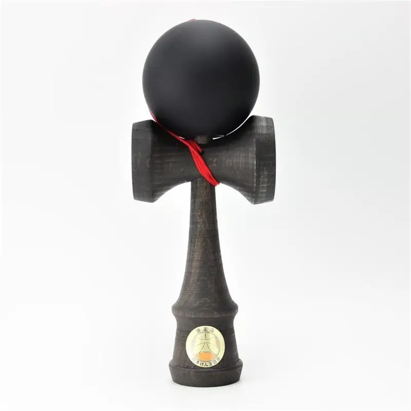 Ozora All-Black Jka-Certified Handmade Kendama Cup-And-Ball Toy 1