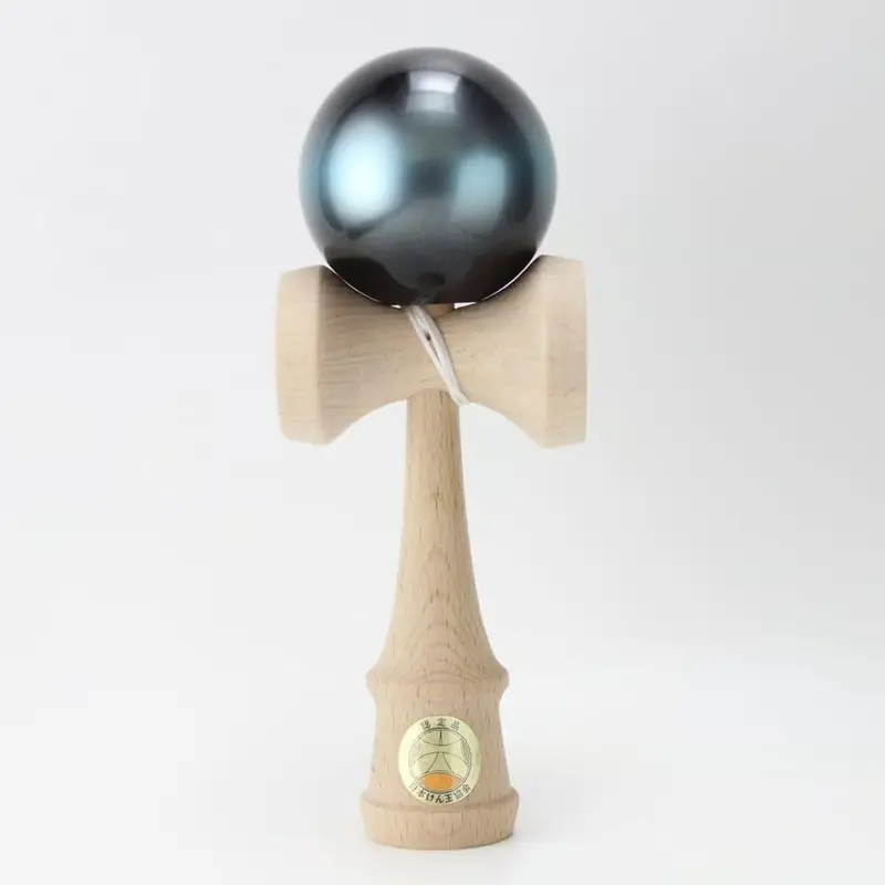 Ozora Galaxy Blue Jka-Certified Handmade Kendama Cup-And-Ball Toy 1