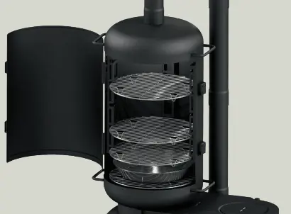 Ozpig Dual-Function Oven And Offset Smoker 1