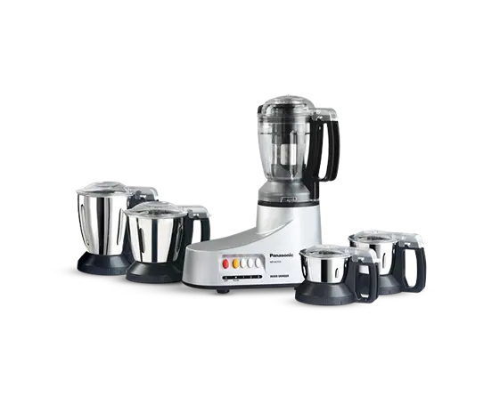 Panasonic Mx-Ac555 5-Speed Blender – 550W Motor, Sleek Black Design 1