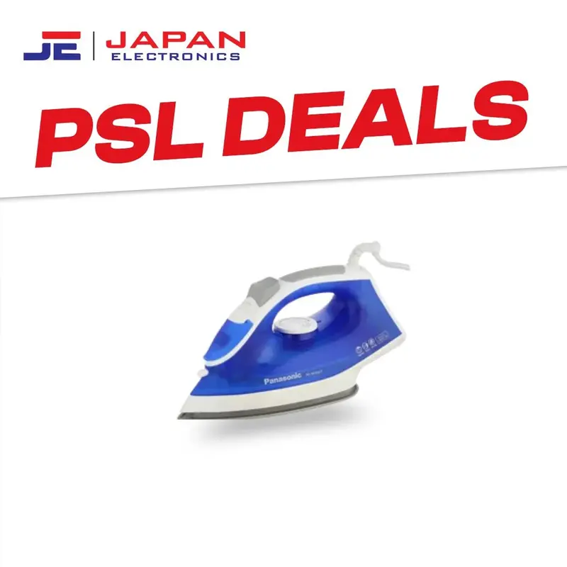 Panasonic Ni-M300T Blue Steam Iron For Wrinkle-Free Garments 1