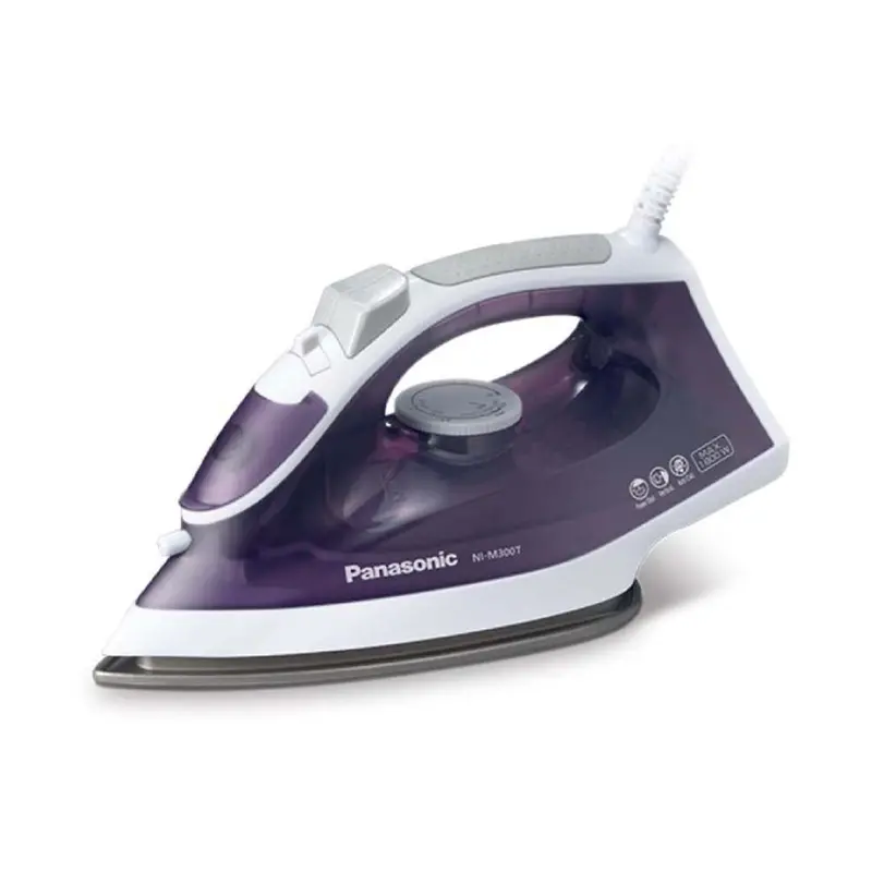 Panasonic Ni-M300Tvth Steam Iron – 1800W Vertical & Horizontal Steaming, Anti-Drip 1