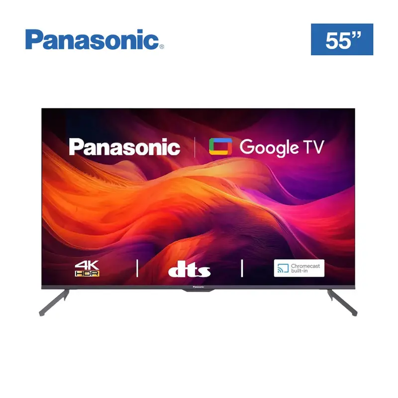 Panasonic Th-55M 55-Inch 4K Hdr10 Smart Tv Powered By Google Tv 1