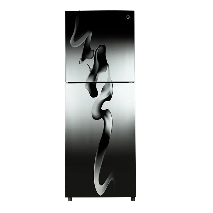 Pel Flat Glass Inverter Fridge – Prinvogd-2350 In Modern Grey Blaze 1