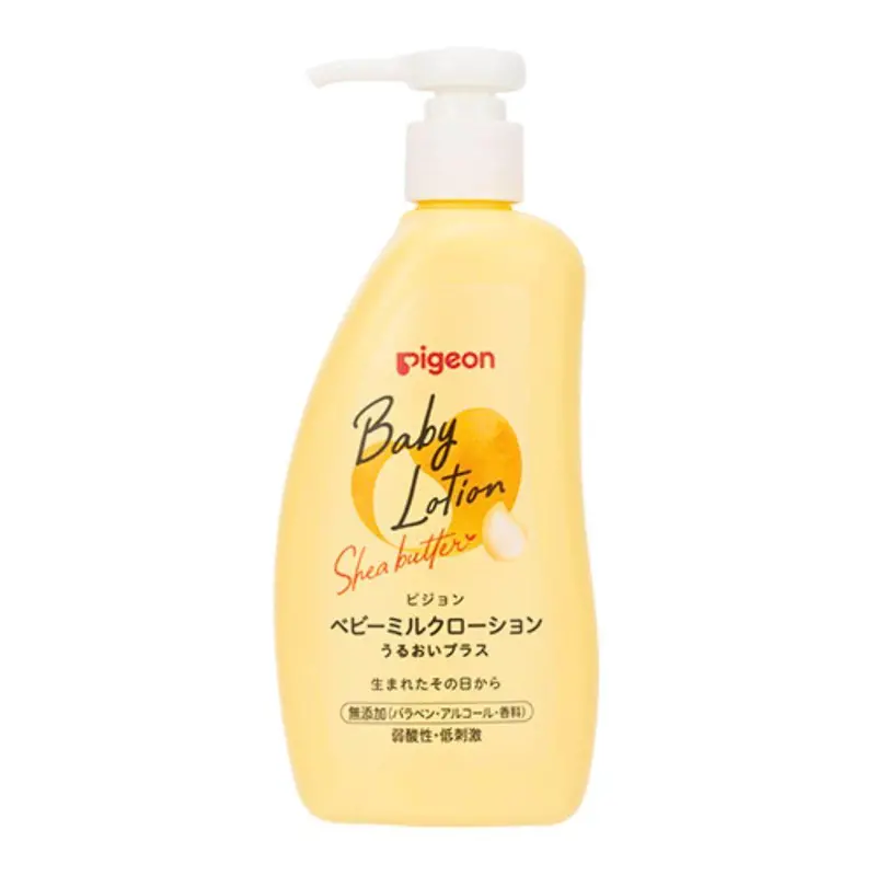 Pigeon Baby Milk Lotion – Nourishing Shea Butter Moisturizer For Delicate Skin (300G) 1