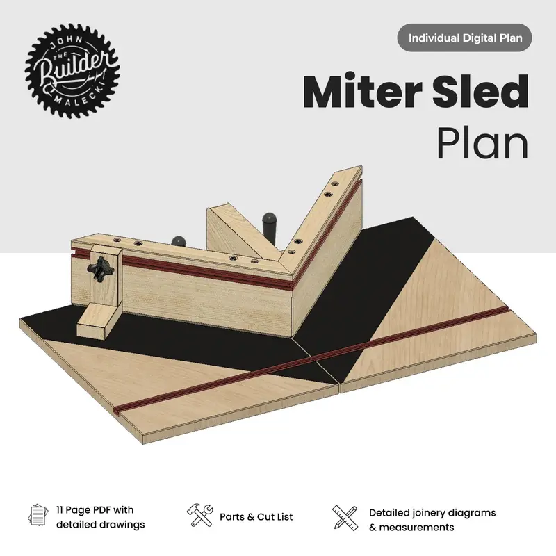 Precision Miter Sled Design Plan 1