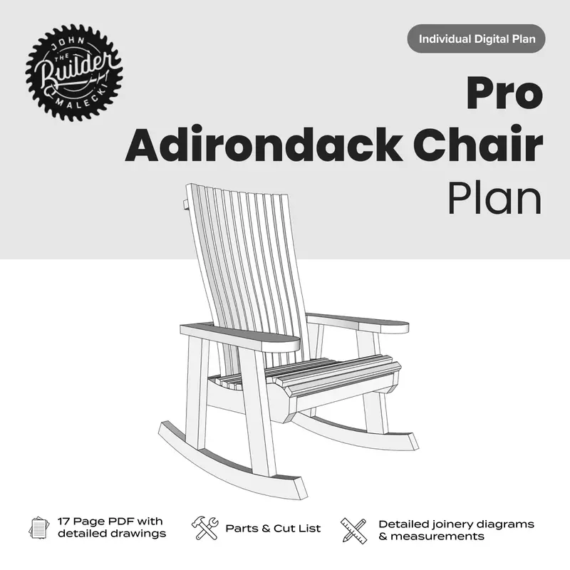 Professional-Grade Adirondack Chair Construction Guide 1