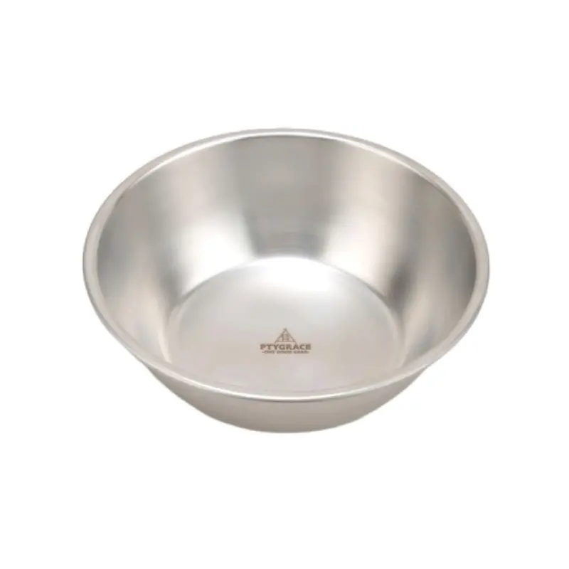 Ptygrace Compact Steel Camping Bowl – Stackable & Durable, 14 Cm 1