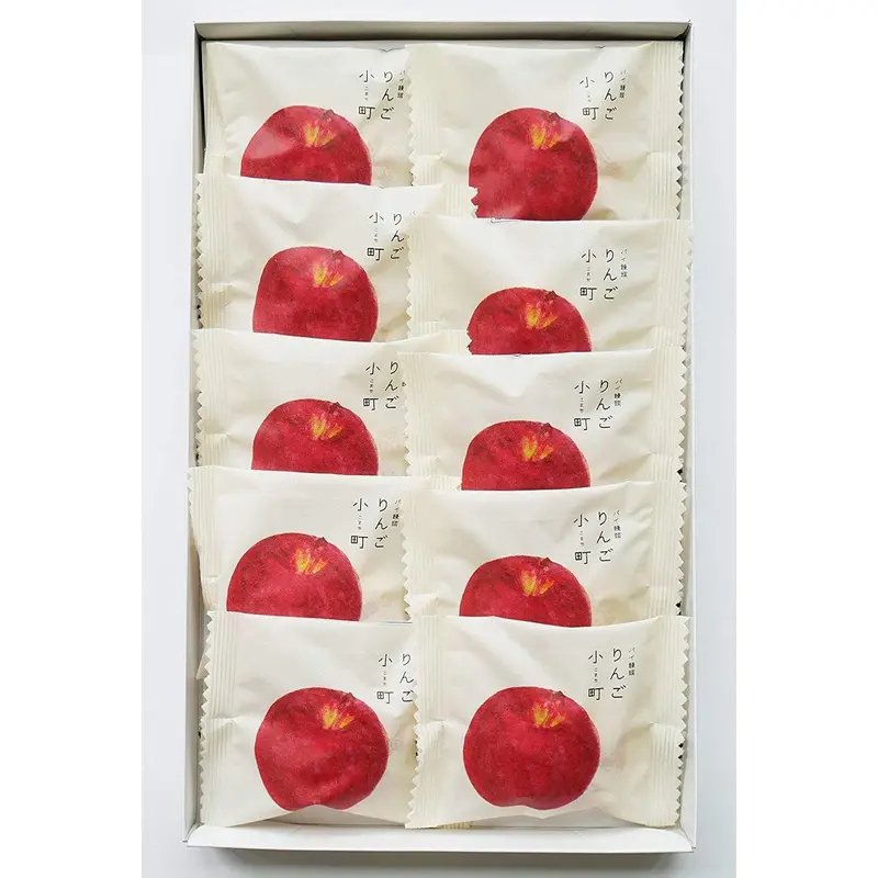 Ragueneau Ringo Komachi Apple Manjū – Bite-Sized Steamed Apple Pastries (10 Count) 1