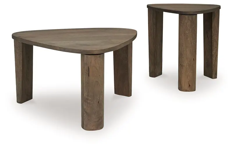 Reidport Grayish Brown 2-Piece Cocktail Table Set 1