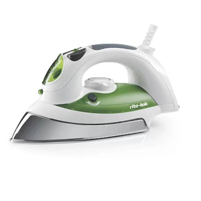 Rite-Tek St782 2200W Steam Iron In White & Green 1