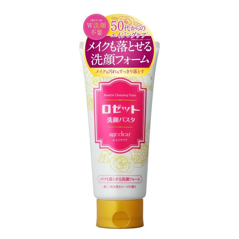 Rosette Age Clear Cleansing Paste – Exfoliating Face Wash With Makeup-Removing Action, 150G 1