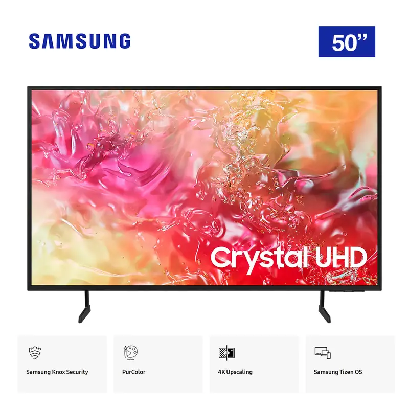 Samsung 50-Inch 4K Uhd Smart Tv – Ua50Du7000Umte 1
