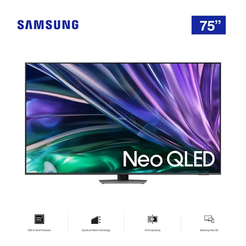 Samsung 75-Inch Neo Qled 4K Smart Tv – Qa75Qn85Dbumte, Tizen Os 1