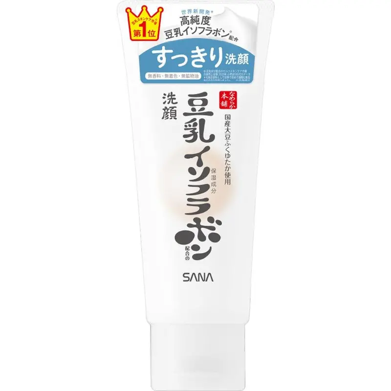 Sana Nameraka Honpo Soy Milk Foaming Cleanser – Balanced Skin Formula, 150G 1
