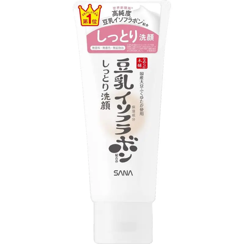 Sana Nameraka Honpo Soy Milk Foaming Cleanser – Dry Skin Formula, 150G 1