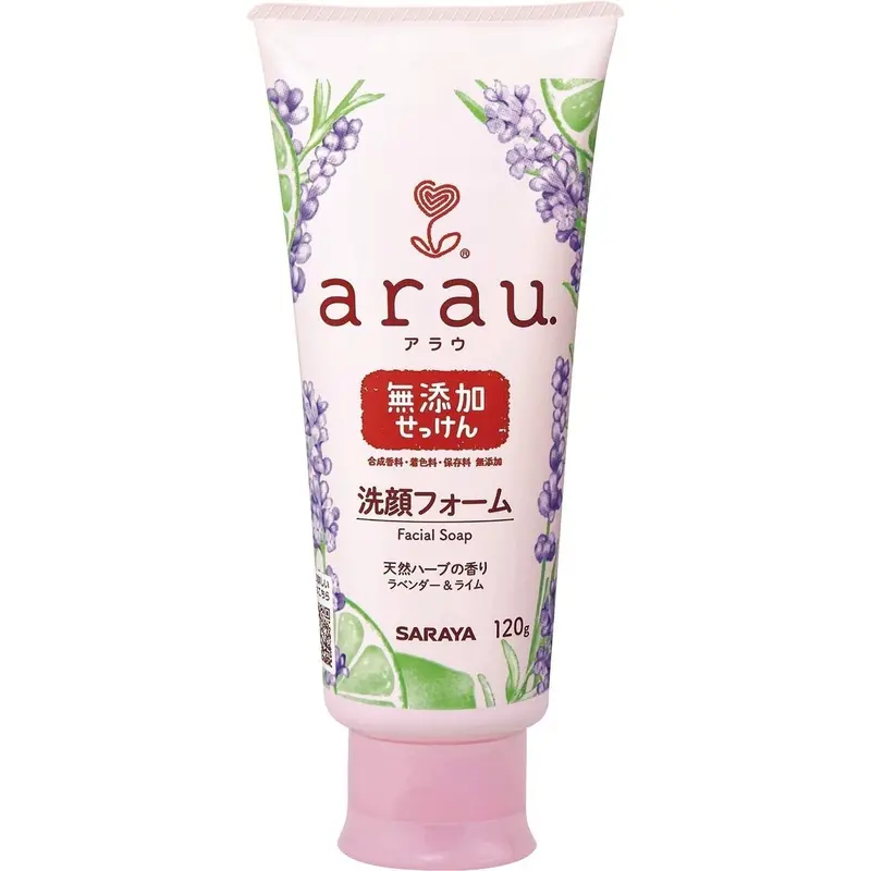 Saraya Arau Fragrance-Free Face Wash For Delicate Skin – 120G, Chemical-Free Formula 1