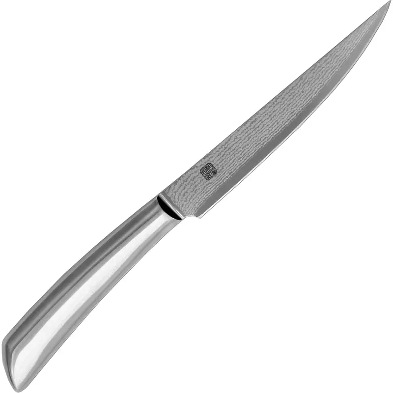 Satake Premium Steak Knife – Forged Damascus Blade, 120Mm 1