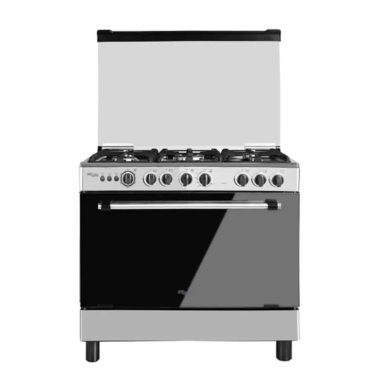 Scanfrost 90X60 Cm 5-Burner Gas Cooktop In Silver Sfc9500Ss 1