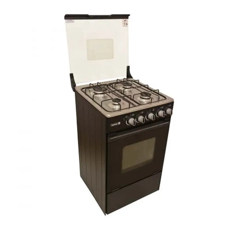 Scanfrost Gc Series 50X50 Cm Built-In Grill Cabinet – 4 Gas Burners, Matte Black Finish (Model Sfc5402B) 1