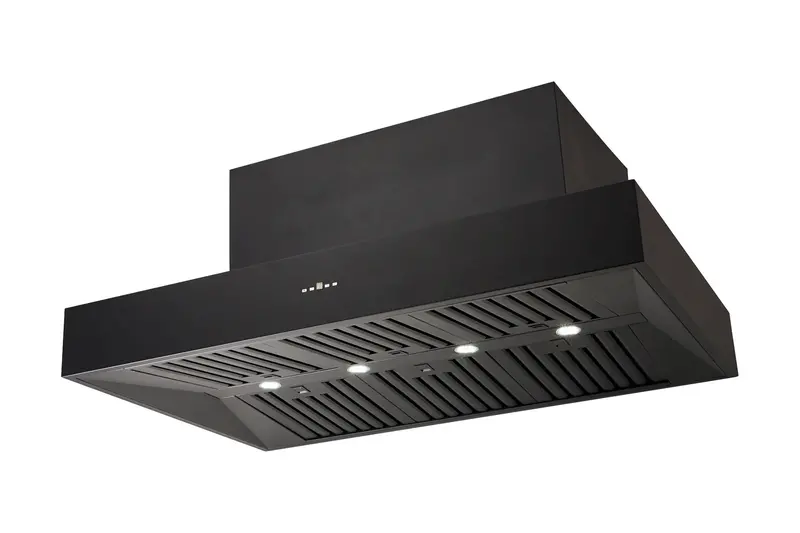 Schweigen Cl7372B Series 120Cm Black Canopy Rangehood For Outdoor Cooking 1