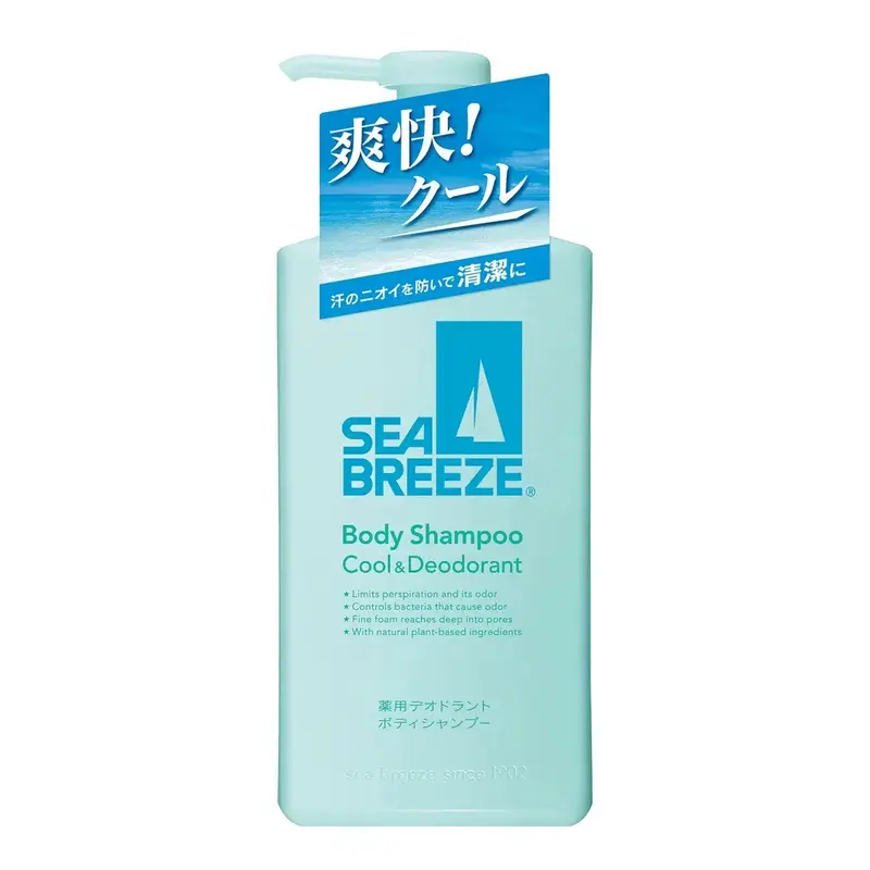 Sea Breeze Cooling Body Wash – Deodorizing & Refreshing Cleanser, 490 Ml 1