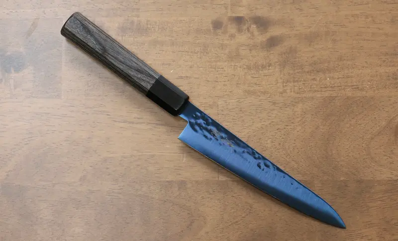 Seisuke Sk-85 Ion-Plated Petty – 150Mm, Gray Pakka Wood Handle 1