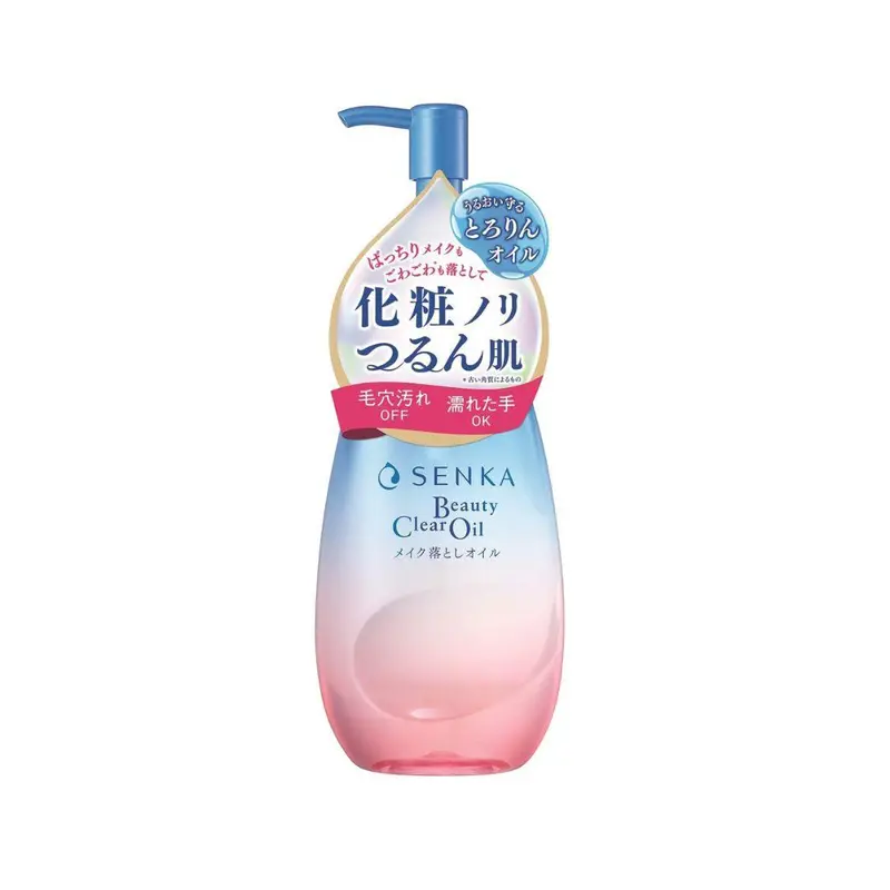 Senka Beauty Clear Oil-Free Makeup Remover – Transparent Cleansing Liquid, 200Ml 1