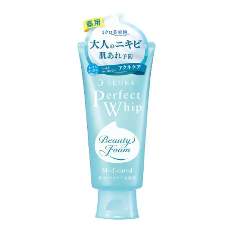 Senka Perfect Whip Acne Care Foaming Cleanser – 120G 1