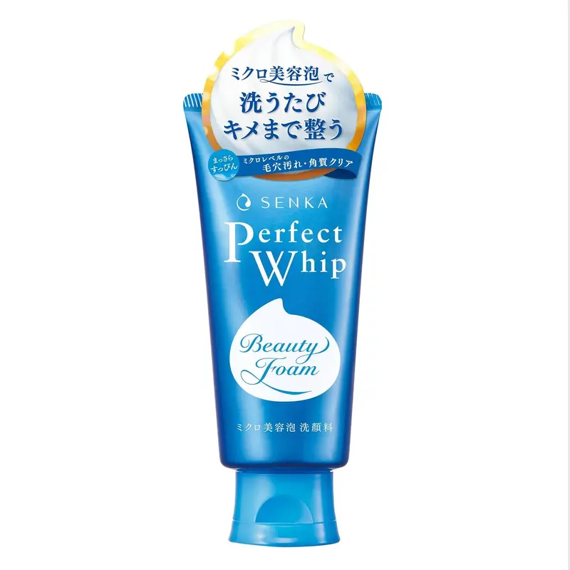 Senka Perfect Whip Cleansing Foam – Gentle Foaming Face Wash (2-Pack) 1