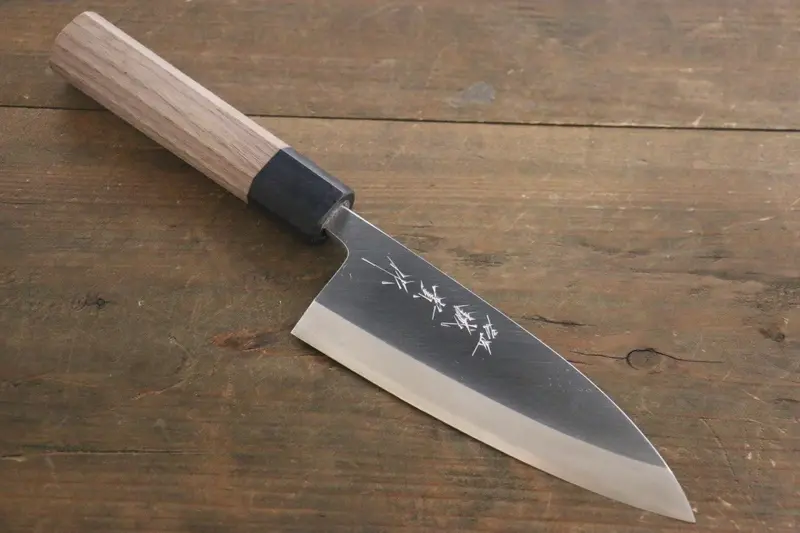 Shigeki Tanaka Silver Steel #3 Deba Knife – 150Mm Blade, Walnut Handle 1