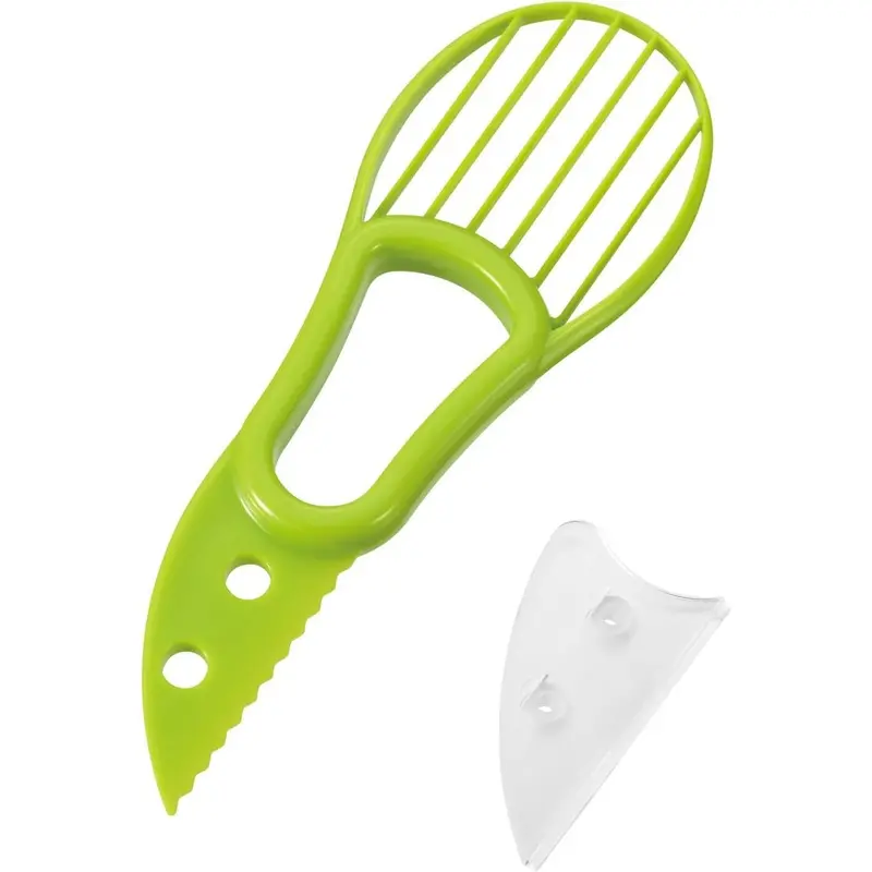 Shimomura All-In-One Avocado Slicer & Pitter – Peeling, Cutting, And Segmenting Tool 1