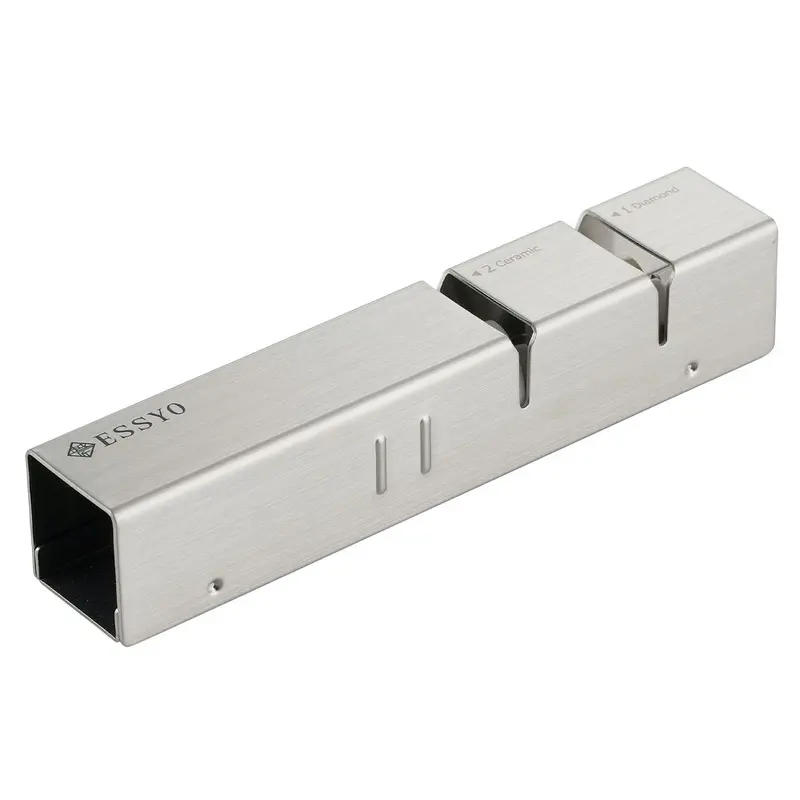 Shimomura Dual-Action Knife Sharpener: Diamond + Ceramic For Precision Honing 1