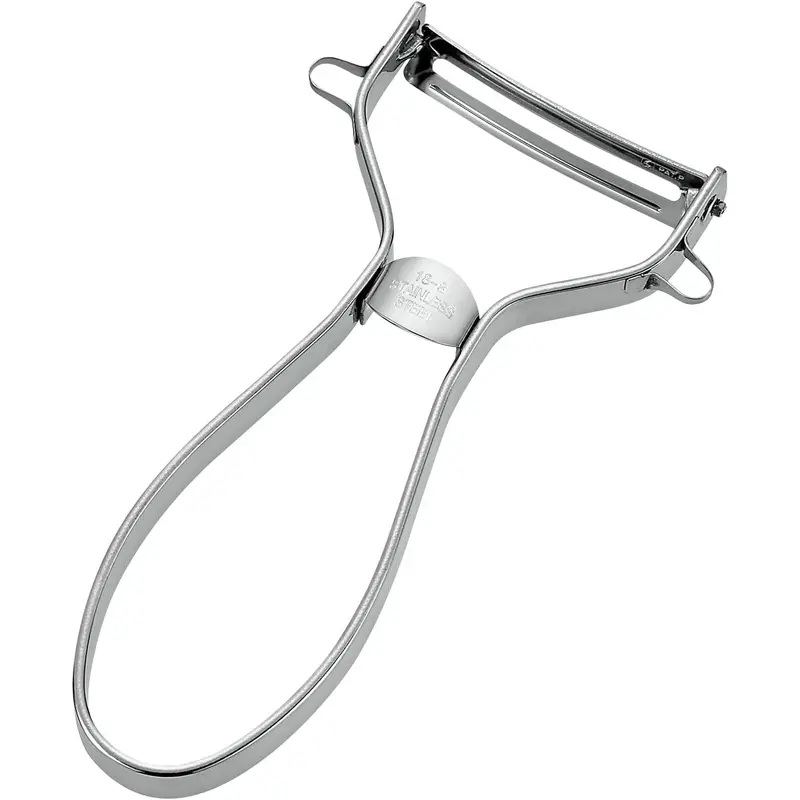 Shimomura Ergonomic Curved Vegetable Peeler – Stainless Steel Rapid Peeling Tool Pg-642 1
