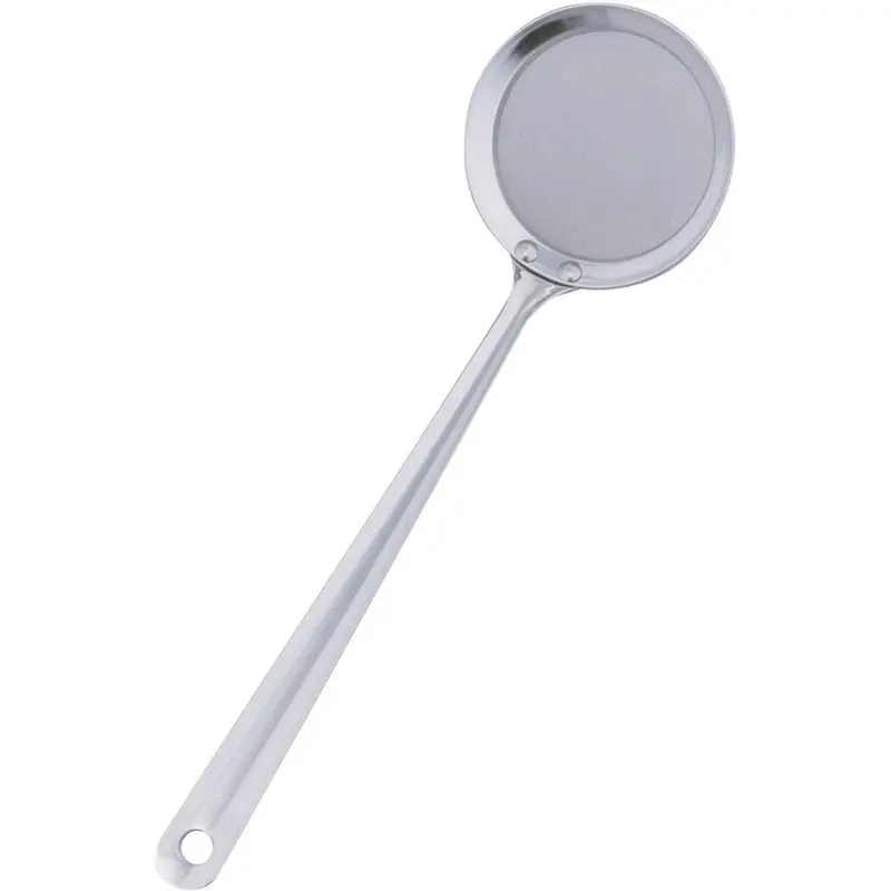Shimomura Stainless Steel Mesh Skimmer – Heavy-Duty Kitchen Skimmer, Model 27538 1