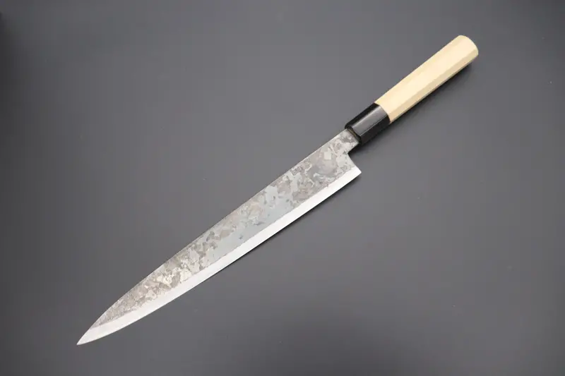 Shirou-Kunimitsu White #2 Kurouchi Sujihiki – 270Mm Hand-Forged Wa Chef Knife 1
