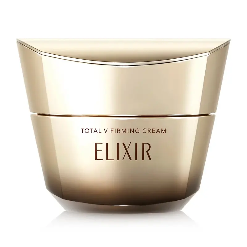 Shiseido Elixir Total V Wrinkle Defense Cream – Anti-Aging Firming Formula (50G) 1