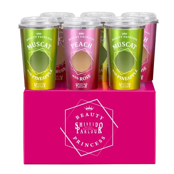 Shiseido Parlour Princess Collagen Jelly Drinks – Beauty Supplement Set, 6 Cups 1