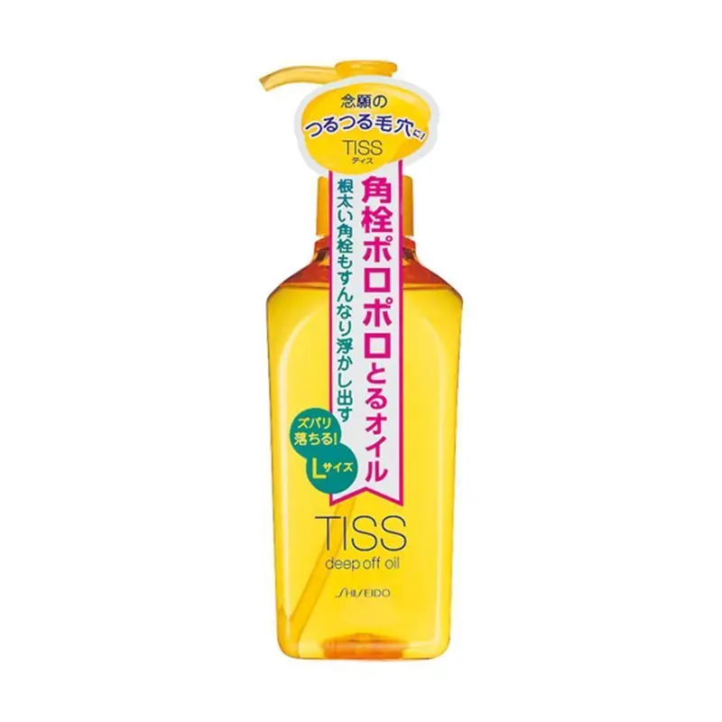 Shiseido Tiss Deep Off Cleansing Oil – Pore-Deep Makeup Remover, 230 Ml 1
