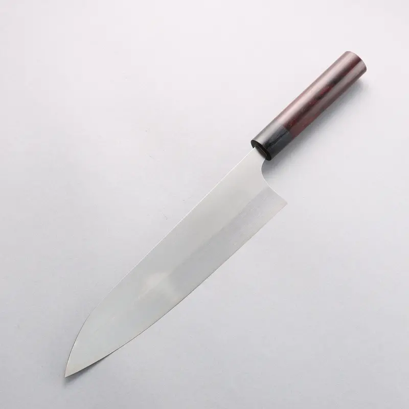 Shungo Ogata Gyuto Chef Knife – Sg2 Powder Steel, Togidashi Finish, 240Mm, Rosewood Handle 1