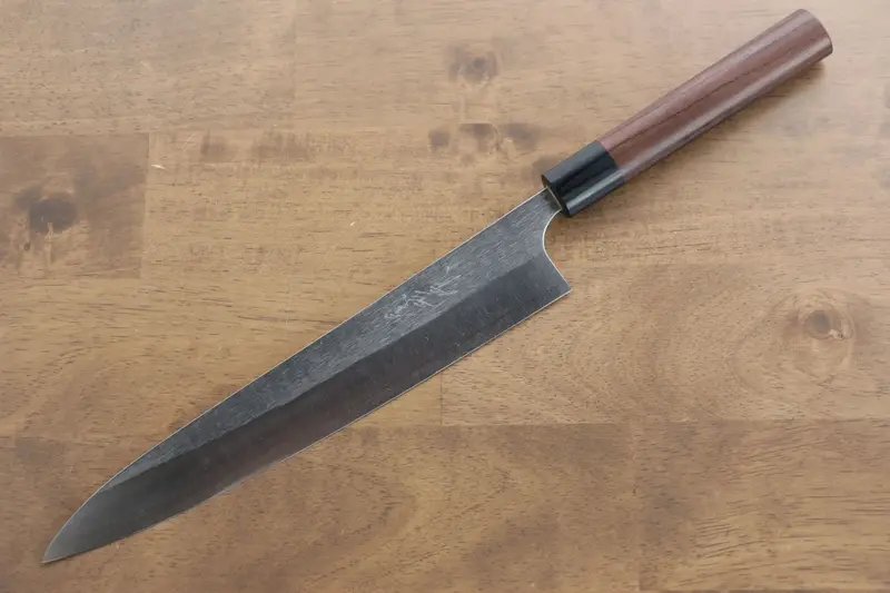 Shungo Ogata Sg2 Sujihiki Knife – 240Mm Shitan Handle 1
