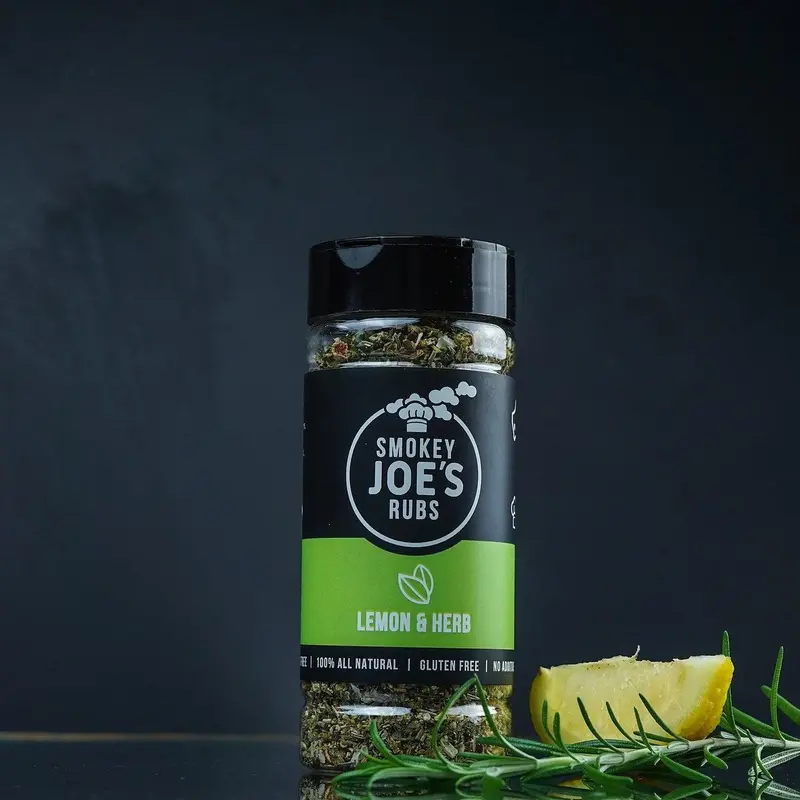 Smokey Joes Lemon & Herb Seasoning – Bright, Fresh Grill & Roast Mix 1