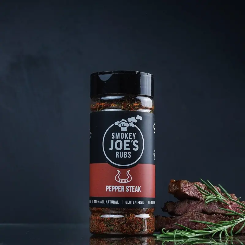 Smokey Joes Pepper Steak Rub – Bold Savory Marinade Alternative 1